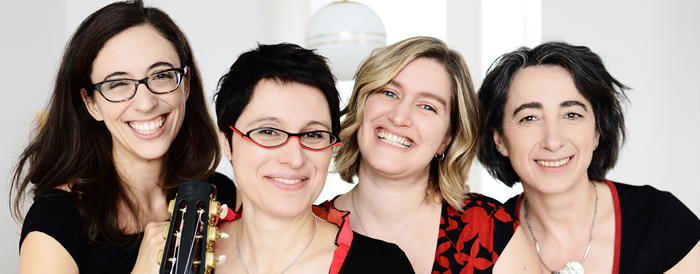 Christine Tassan et les Imposteures © Sylviane Robini Christine Tassan et les Imposteures © Sylviane Robini